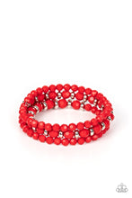 Load image into Gallery viewer, Its a Vibe - Red Bracelet