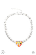 Load image into Gallery viewer, Heart in My Throat - Orange Necklace Set