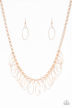Load image into Gallery viewer, Fringe Finale - Rose Gold Necklace Set
