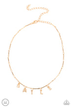 Load image into Gallery viewer, Say My Name - Gold Necklace Set